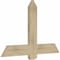 Ekena Millwork Eugene Rough Sawn Timber Gable Bracket, Douglas Fir, 48"W x 32"H x 2"D x 6"F, 16/12 Pitch GBW048X32X0206EUG00RDF - alternate 3